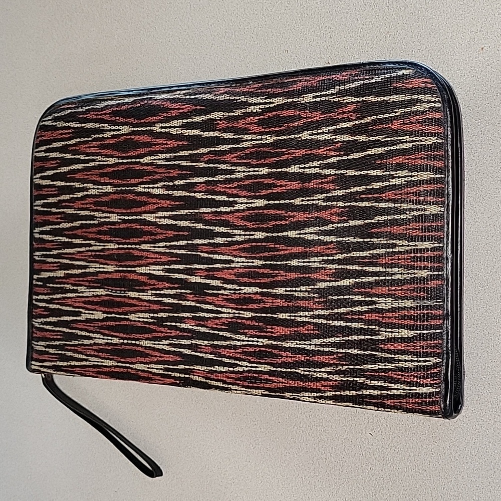 ⏳VGUC- Large Size Zippered Travel Portfolio